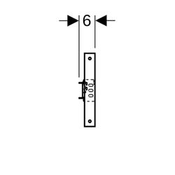 Geberit Duofix Traversenelement für Wandarmatur Aufputz, für Metall-, Holzständerwän... GEBERIT-111770002 4064746031106 (Abb. 1)