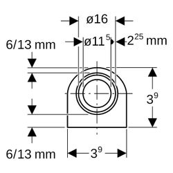 Geberit Mepla Systemrohr ML, exzentrisch vorgedämmt, Rollenware Außendurchmesser 16m... GEBERIT-601138001 4025416545095 (Abb. 1)
