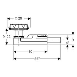 Geberit CleanPoint Duschbodenablauf für Estrichhöhe am Einlauf 90-220mm Außendurchme... GEBERIT-154050001 4025416363897 (Abb. 1)