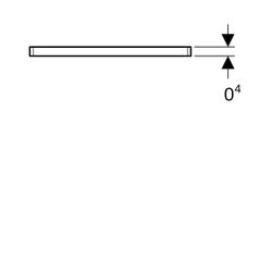 Geberit Designrost Square 8x8cm, 154312001... GEBERIT-154312001 4025416444893 (Abb. 1)