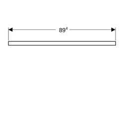Geberit ONE Waschtischplatte Ausschnitt mittig, für Aufsatzwaschtisch Schalenform, 9... GEBERIT-505273005 4025410936370 (Abb. 1)