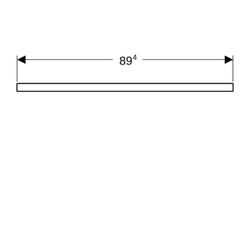 Geberit ONE Waschtischplatte Ausschnitt rechts, für Aufsatzwaschtisch Schalenform, 9... GEBERIT-505313006 4025410937438 (Abb. 1)