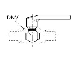 Geberit Set Oberteil mit Betätigungshebel, für Geberit Mapress Kugelhahn DN 50... GEBERIT-242552002 4025416301059 (Abb. 1)
