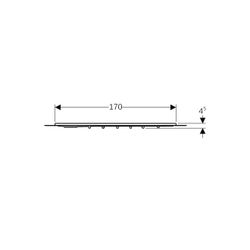 Geberit Setaplano Duschfläche rechteckig 170x90cm... GEBERIT-154278111 4025410771018 (Abb. 1)