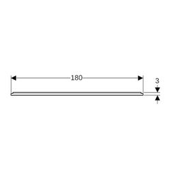 Geberit Installationsrahmen für Setaplano Duschfläche über 100cm, für 6 Füße, Breite... GEBERIT-154479001 4025410770271 (Abb. 1)