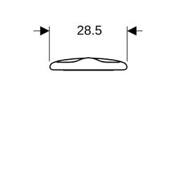 Geberit Bambini WC-Sitzring für Kleinkinder, Achatgrau... GEBERIT-502972PL1 4025410122797 (Abb. 1)