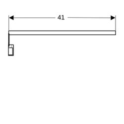 Geberit Lichtleiste für Schublade Länge 41cm... GEBERIT-501410000 4022009343045 (Abb. 1)