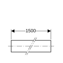 Geberit Systemrohr ML, rund vorgedämmt, 26mm, Außendurchmesser, 25mm, Länge 15m... GEBERIT-619162001 4025416599715 (Abb. 1)