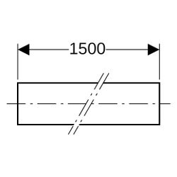 Geberit Systemrohr ML rund vorgedämmt 26mm Rollenware D 25mm, Länge 15m ab Baujahr 2... GEBERIT-619162002 4064746035685 (Abb. 1)