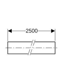 Geberit Systemrohr PB, in Schutzrohr, Rollenware Außendurchmesser 25mm, Länge 25m... GEBERIT-619242001 4025416600411 (Abb. 1)