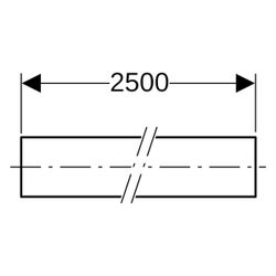 Geberit Systemrohr PB, in Schutzrohr, Rollenware Außendurchmesser 25mm, Länge 25m... GEBERIT-619242001 4025416600411 (Abb. 1)
