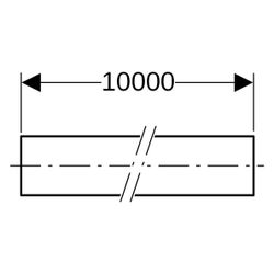 Geberit Mepla Systemrohr ML, Rollenware Außendurchmesser 16mm, Länge 100m... GEBERIT-601130002 4025416550402 (Abb. 1)
