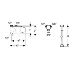 Geberit Bambini Minithermostat für Waschtischarmatur... GEBERIT-599113000 4022009337433 (Abb. 1)