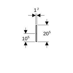 Geberit Bambini Dekorblende Front, für Spiel-, Waschlandschaft, für 3 Waschtischarma... GEBERIT-430360016 4022009336757 (Abb. 1)