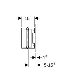 Geberit Duofix Montageplatte universell, Unterputz, für Trockenbau... GEBERIT-111788001 4025416612551 (Abb. 1)