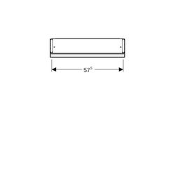 Geberit ONE Spiegelschrank mit ComfortLight, 1 Tür rechts, AP-Montage, Höhe 90cm B 6... GEBERIT-505811001 4025410935076 (Abb. 1)