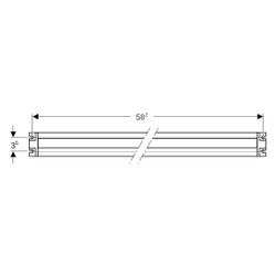 Geberit Steckdosenelement mit ComfortLight-Modul für Unterschränke mit Breite 75-90c... GEBERIT-505093002 4025410630780 (Abb. 1)