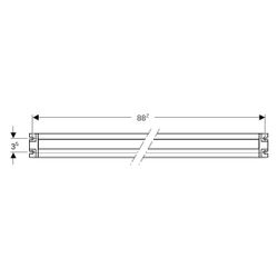 Geberit Steckdosenelement mit ComfortLight-Modul für Unterschränke mit Breite 105-12... GEBERIT-505095002 4025410630827 (Abb. 1)