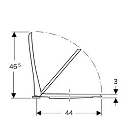 Geberit Renova WC-Sitz, WC-Sitzring für Kinder Befür von oben, Absenkautomatik Quick... GEBERIT-500981011 4025410739056 (Abb. 1)