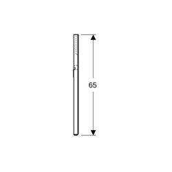 Geberit Option Square Lichtspiegel Beleuchtung oben, Breite 90cm, Höhe 65cm, Alumini... GEBERIT-819200000 4022009327625 (Abb. 1)