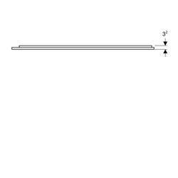Geberit Option Plus Square Lichtspiegel, direkte, indirekte Beleuchtung, 120x70x3,5c... GEBERIT-502785141 4025410060068 (Abb. 1)