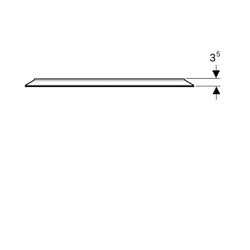 Geberit Option Round Lichtspiegel mit direkter und indirekter Beleuchtung 75x75cm, D... GEBERIT-502798001 4025410060136 (Abb. 1)