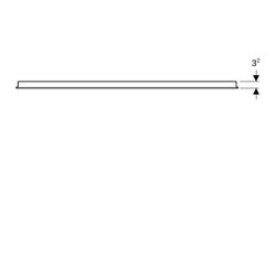 Geberit Option Basic Square Lichtspiegel Beleuchtung oben, 100x70x3cm, Aluminium elo... GEBERIT-502809001 4025410060228 (Abb. 1)