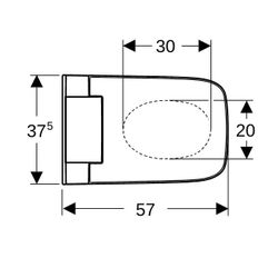 Geberit AquaClean Sela Square WC-Komplettanlage Wand-WC, Hochglanz verchromt... GEBERIT-146250211 4025410103079 (Abb. 1)
