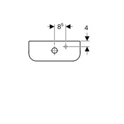 Geberit iCon Square Aufputzspülkasten aufgesetzt, 2-Mengen-Spülung, Wasseranschluss ... GEBERIT-228950600 4022009329506 (Abb. 1)