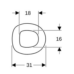 Geberit Bambini WC-Sitzring für Kleinkinder, Achatgrau... GEBERIT-502972PL1 4025410122797 (Abb. 1)