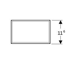 Geberit Ordnungsbox 19,3x11,6x9,4cm, 503016001... GEBERIT-503016001 4064746013027 (Abb. 1)