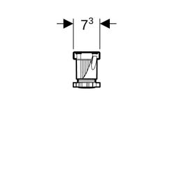 Geberit Set Füße und 4 Traversen, für Duschwannen aus Steinharz, ab 140cm 70x9,2–21c... GEBERIT-554959002 4025410896148 (Abb. 1)
