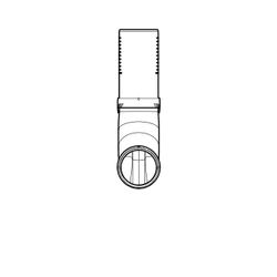 Geberit Silent-Pro BottomTurn Bogen MX 90mm... GEBERIT-393425141 4025410709301 (Abb. 1)