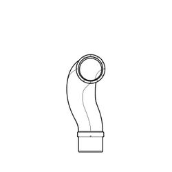 Geberit Silent-Pro BackFlip Bogen MX 90mm... GEBERIT-393426141 4025410709028 (Abb. 1)