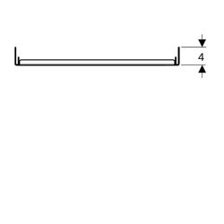 Geberit Ablagefach innen 36,9x19,8x4cm, Lava... GEBERIT-503017001 4064746013034 (Abb. 1)