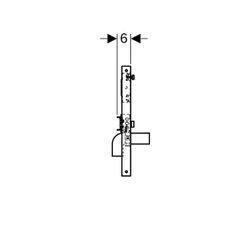 Geberit Duofix Traversenelement für WT Standarmatur, für Metall-, Holzständerwände... GEBERIT-111464002 4064746029967 (Abb. 1)