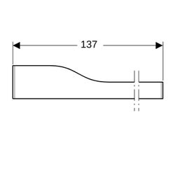 Geberit Bambini Dekorblende Front, für Spiel-, Waschlandschaft, für 3 Waschtischarma... GEBERIT-430360016 4022009336757 (Abb. 1)