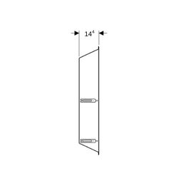 Geberit Nischenablagebox mit Einlegeböden Umbragrau/pulverbeschichtet... GEBERIT-154291001 4025416457770 (Abb. 1)