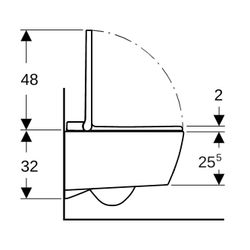 Geberit AquaClean Sela Dusch-WC-Komplettanlage Wand-WC, Hochglanz verchromt... GEBERIT-146220211 4025416284871 (Abb. 1)