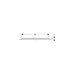 Geberit Olona Rechteckduschwanne mit Dichtvlies 170x90cm, Mattweiß... GEBERIT-550929001 4025410873545 (Abb. 1)