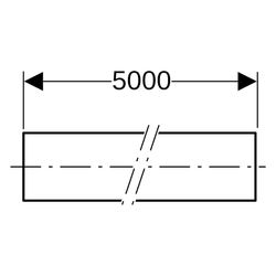 Geberit Mepla Systemrohr ML rund, vorgedämmt, D 16mm, Länge 50m, Dämmung 10mm, Rolle... GEBERIT-601135002 4064746061004 (Abb. 1)