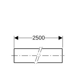 Geberit Mepla Systemrohr ML rund, vorgedämmt, D 26mm, Länge 25m, Dämmung 10mm, Rolle... GEBERIT-603135002 4064746061127 (Abb. 1)