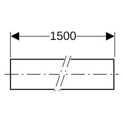 Geberit Mepla Systemrohr ML rund, vorgedämmt, D 26mm, Länge 15m, Dämmung 26mm, Rolle... GEBERIT-603139002 4064746061240 (Abb. 1)
