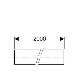 Geberit Mepla Systemrohr ML rund, vorgedämmt, D 20mm, Länge 20m, Dämmung 26mm, Rolle... GEBERIT-602139002 4064746061271 (Abb. 1)