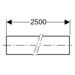 Geberit Mepla Systemrohr ML rund, vorgedämmt, D 16mm, Länge 25m, Dämmung 26mm, Rolle... GEBERIT-601139002 4064746061301 (Abb. 1)