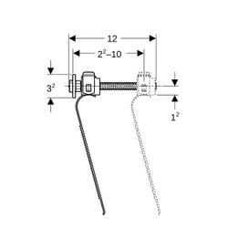 Geberit Rohrschelle GIS, 16-32mm, 19x4x12cm, 461216001... GEBERIT-461216001 4064746058288 (Abb. 1)