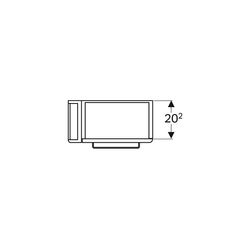 Geberit Renova Compact Unterschrank für Handwaschbecken verk. Ausl. Handtuchh. 448x6... GEBERIT-862250000 4022009329025 (Abb. 1)