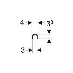 Geberit Publica Beckenrandschoner, 552003000... GEBERIT-552003000 4022009183146 (Abb. 1)