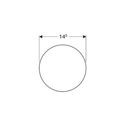 Geberit Vergrößerungsspiegel, 510100000... GEBERIT-510100000 4022009353877 (Abb. 1)