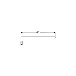 Geberit Lichtleiste für Schublade Länge 41cm... GEBERIT-501410000 4022009343045 (Abb. 1)